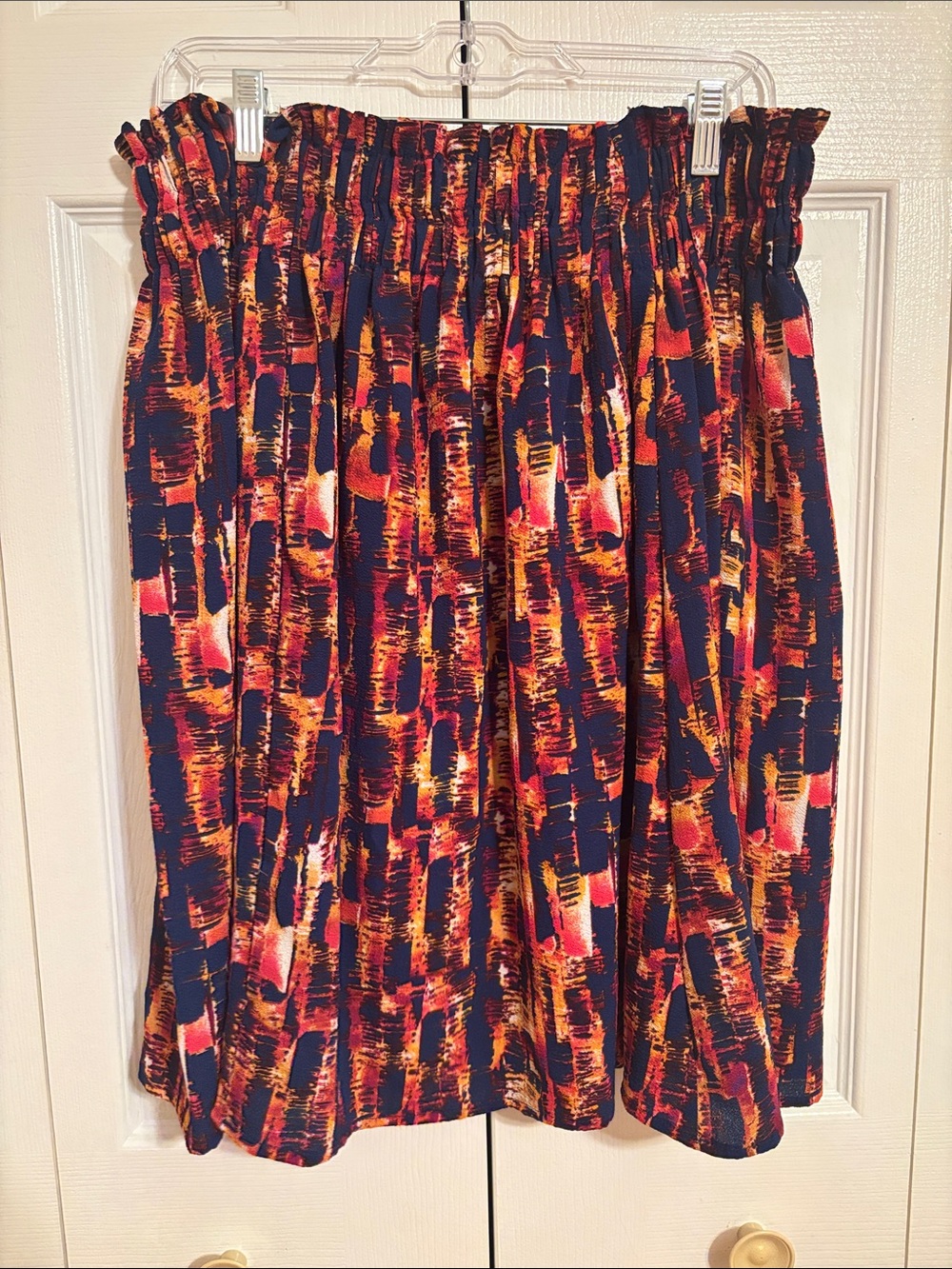 LuLaRoe Sophia Multicolored Mini Skirt